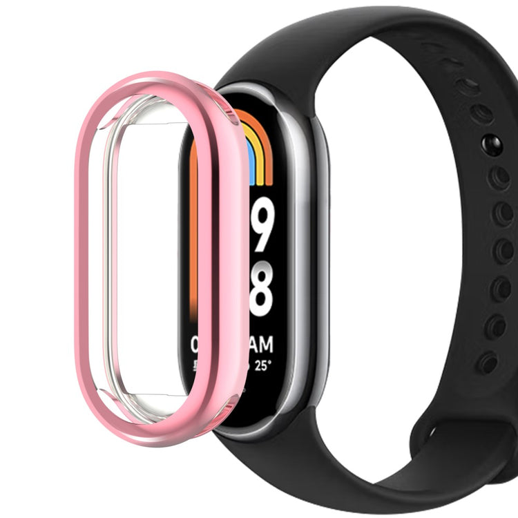 Godt Silikone Cover passer til Xiaomi Smart Band 8 - Pink#serie_4