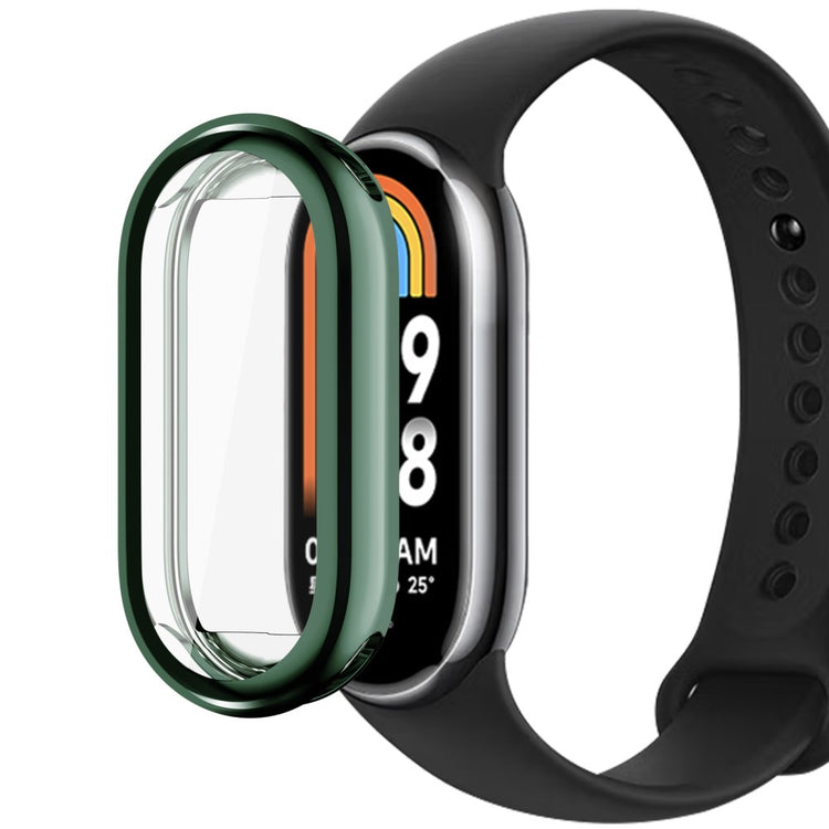 Godt Silikone Cover passer til Xiaomi Smart Band 8 - Grøn#serie_5