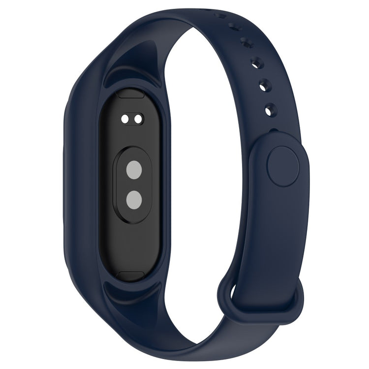 Alle Tiders Silikone Rem passer til Xiaomi Smart Band 8 - Blå#serie_15