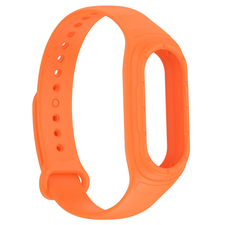 Alle Tiders Silikone Rem passer til Xiaomi Smart Band 8 - Orange#serie_4