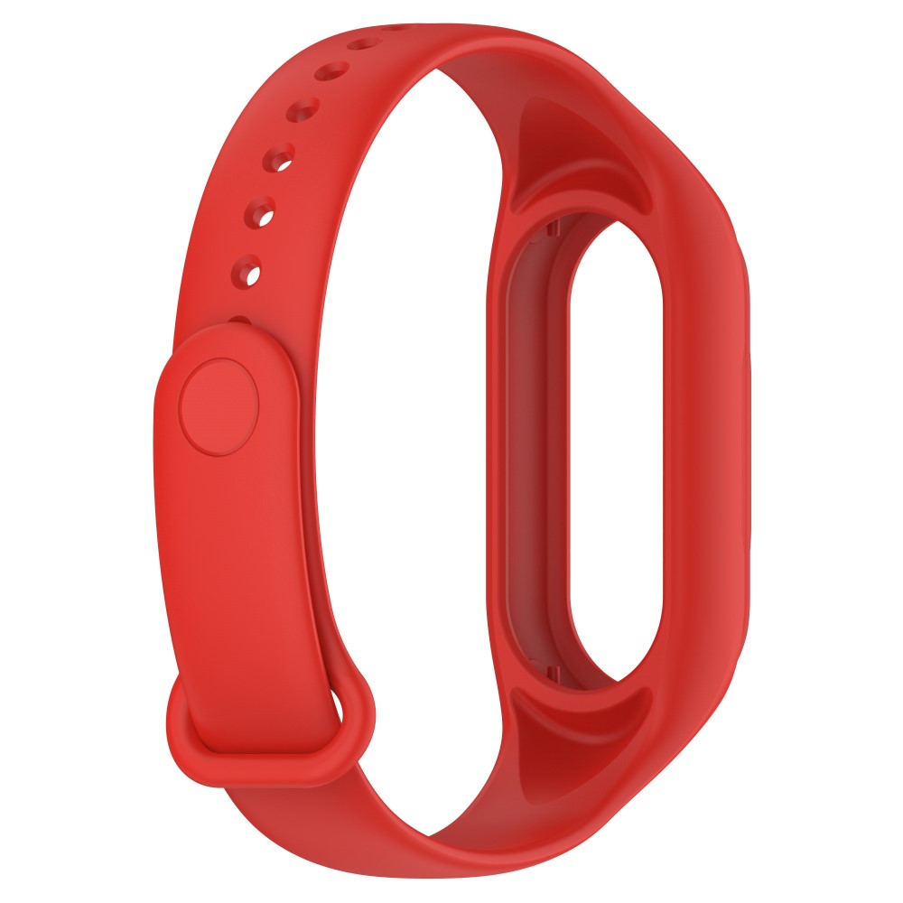 Alle Tiders Silikone Rem passer til Xiaomi Smart Band 8 - Rød#serie_8