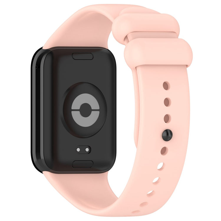 Vildt Hårdfør Silikone Rem passer til Xiaomi Smart Band 8 Pro - Pink#serie_6