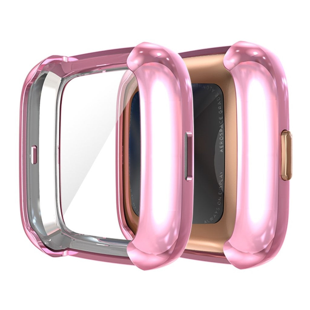 Vildt Fint Fitbit Versa 2 Silikone Cover - Pink#serie_4