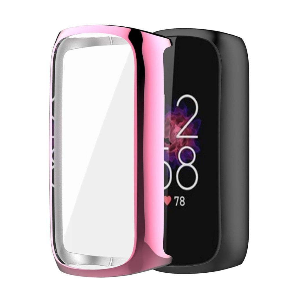 Alle Tiders Silikone Cover til Fitbit Luxe - Pink#serie_4