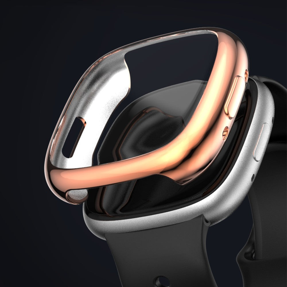 Super Godt Silikone Cover til Fitbit Versa 4 - Pink#serie_5