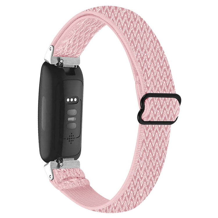 Meget Nydelig Nylon Rem passer til Fitbit Inspire 3 - Pink#serie_7