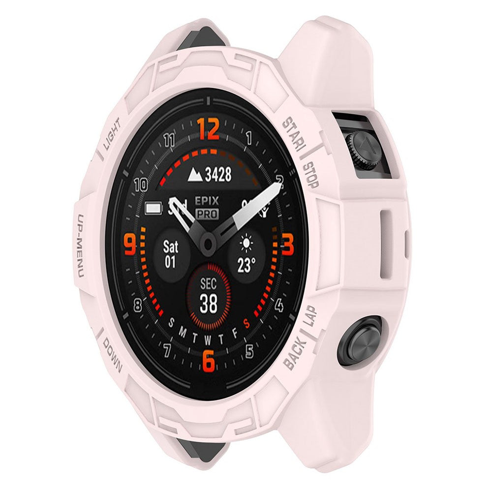 HAT PRINCE Garmin Fenix 7S / 7S Pro / Epix Pro (Gen 2) 42mm hollow cover - Pink#serie_5