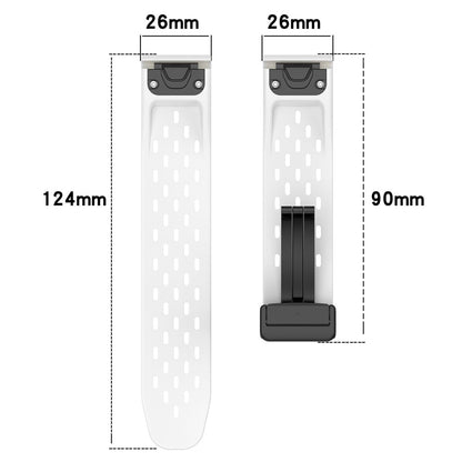 Super Smuk Metal Og Silikone Universal Rem passer til Smartwatch - Rød#serie_4
