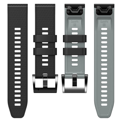 Super Fint Silikone Universal Rem passer til Smartwatch - Sort#serie_6