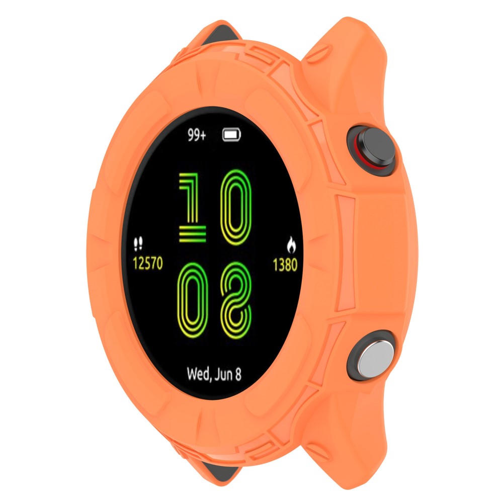 Rigtigt Fint Silikone Cover til Garmin Forerunner 255 - Orange#serie_4