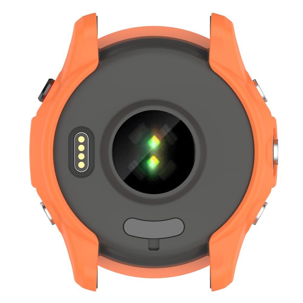 Rigtigt Fint Silikone Cover til Garmin Forerunner 255 - Orange#serie_4