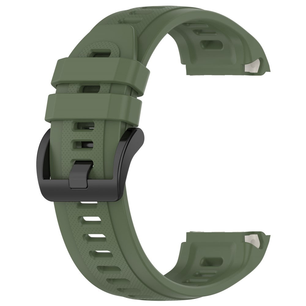 Metal Og Silikone Universal Rem passer til Garmin Approach S70 (42mm) / Garmin Approach S70 Series - Grøn#serie_2