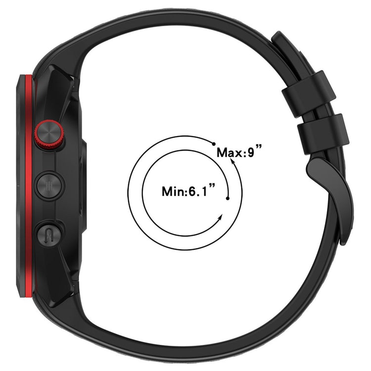 Metal Og Silikone Universal Rem passer til Garmin Approach S70 (47mm) / Garmin Approach S70 Series - Hvid#serie_10