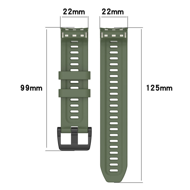 Metal Og Silikone Universal Rem passer til Garmin Approach S70 (47mm) / Garmin Approach S70 Series - Hvid#serie_10