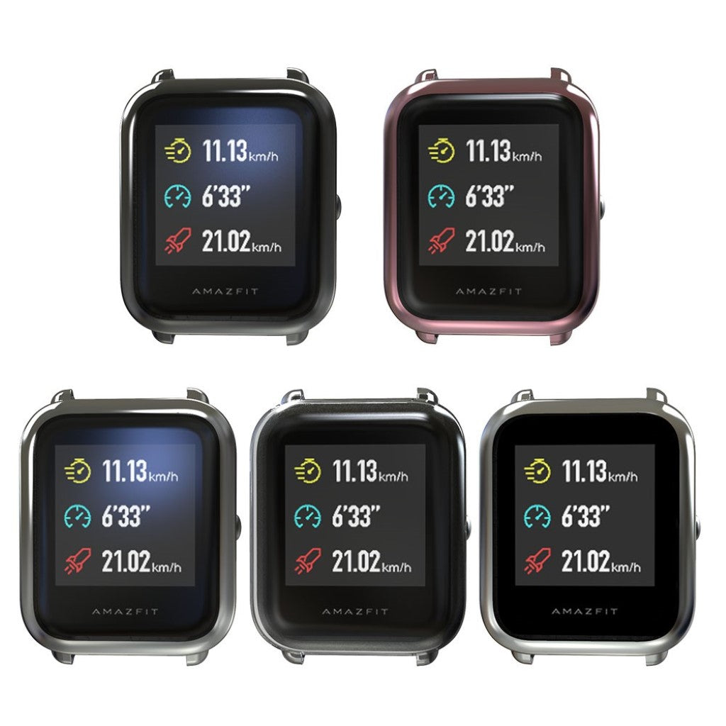 Rigtigt Fed Amazfit Youth Silikone Cover - Gennemsigtig#serie_4