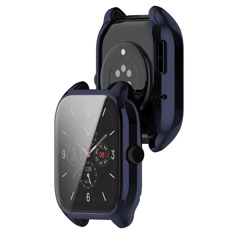 Super Flot Amazfit GTS 4 Silikone Cover - Blå#serie_4