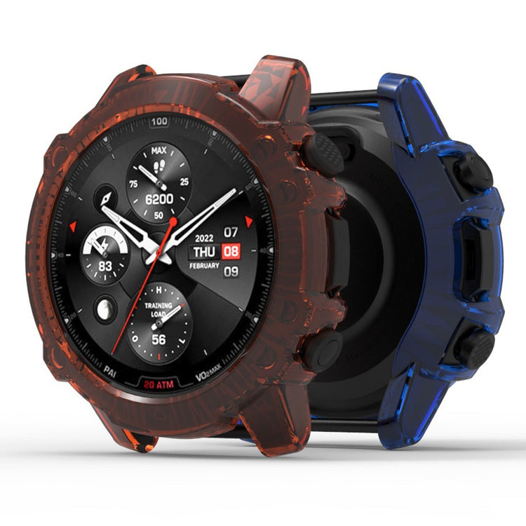 Rigtigt Fint Silikone Cover passer til Amazfit Falcon - Orange#serie_2