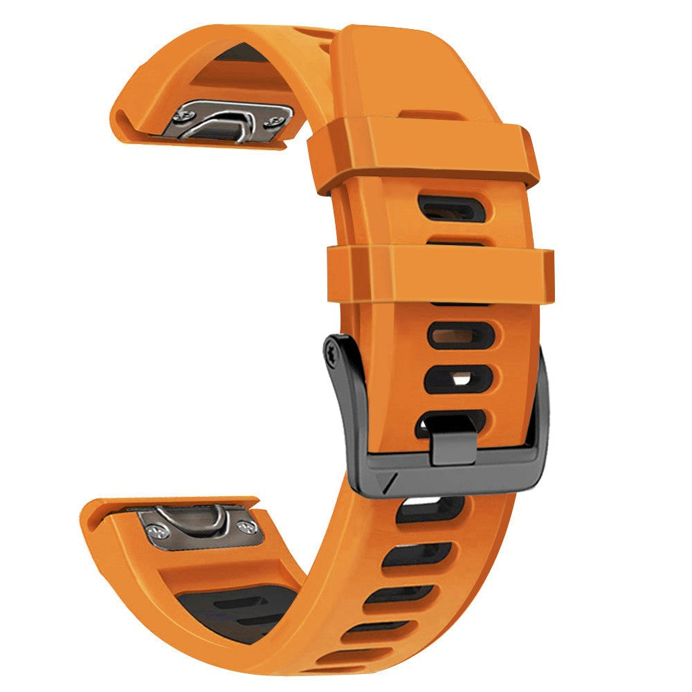 Helt Vildt Fint Silikone Universal Rem passer til Smartwatch - Orange#serie_1