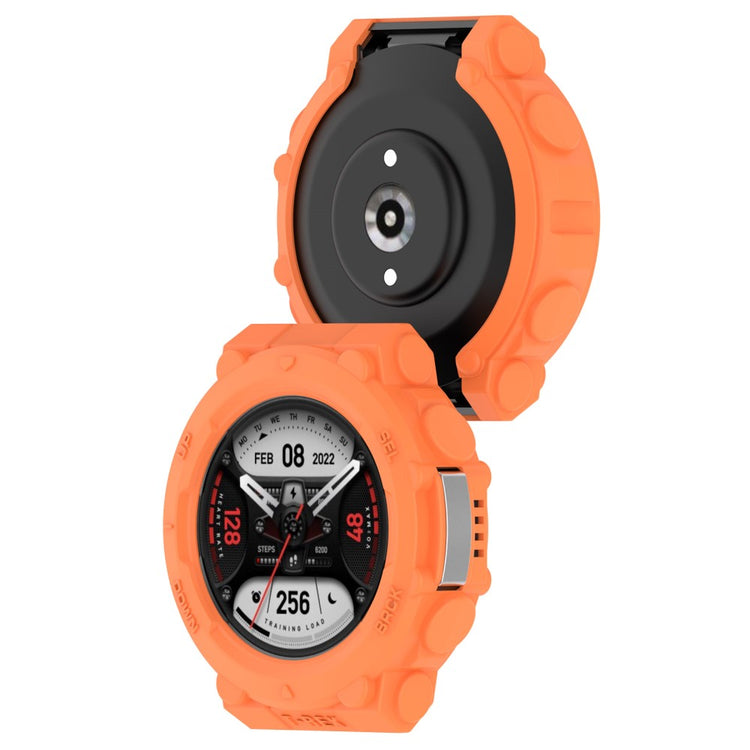 Vildt Flot Silikone Cover til Fossil Gen 6 - Orange#serie_4