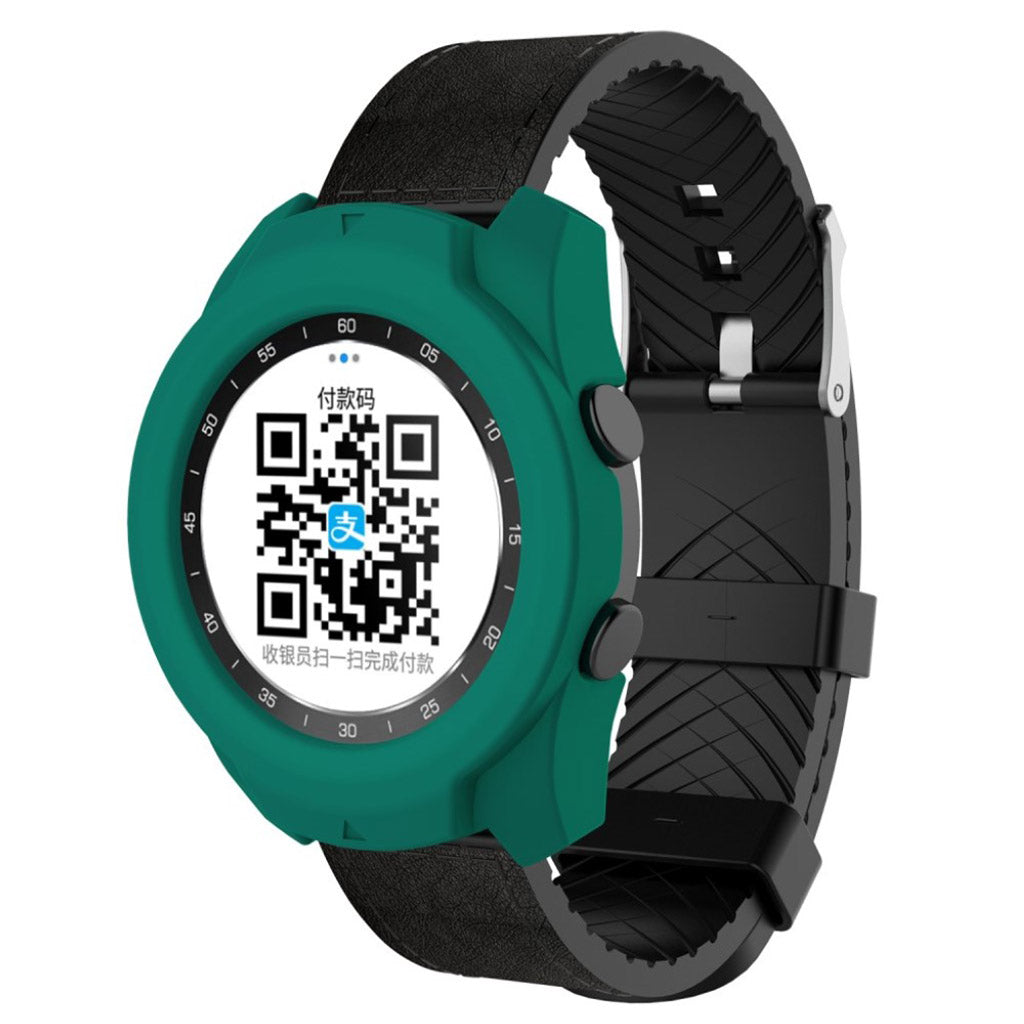 Mega Flot Ticwatch Pro Silikone Cover - Grøn#serie_5