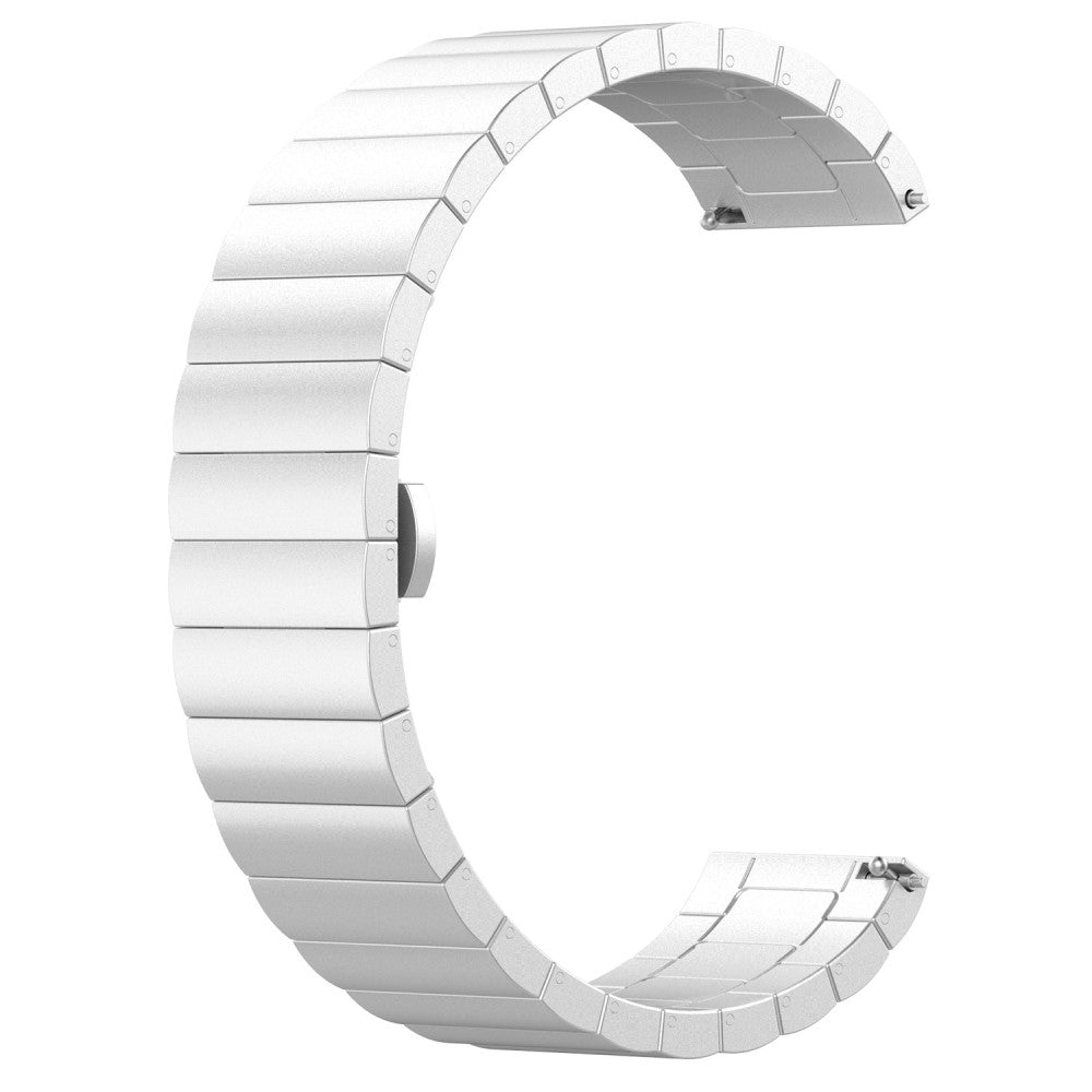 Meget Smuk Metal Universal Rem passer til Honor Smartwatch - Sølv#serie_4