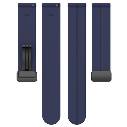 Mega Sejt Silikone Universal Rem passer til Smartwatch - Blå#serie_10