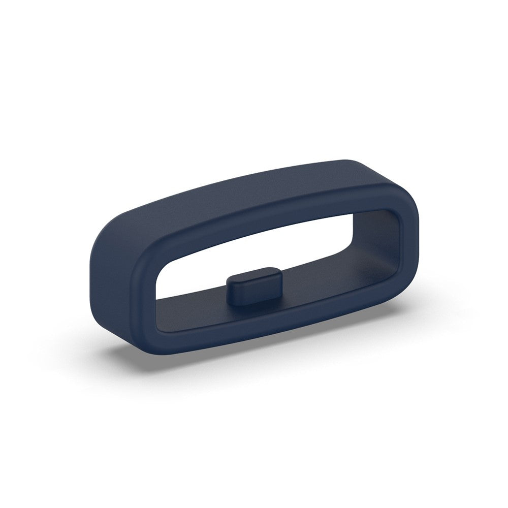 22mm Universal silicone strap loop - Navy Blue - Blå#serie_1