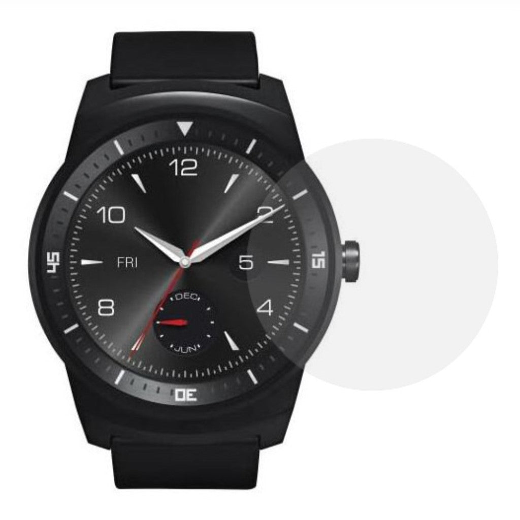 LG G Watch R W110 Hærdet Glas Skærmbeskytter - Gennemsigtig#serie_104