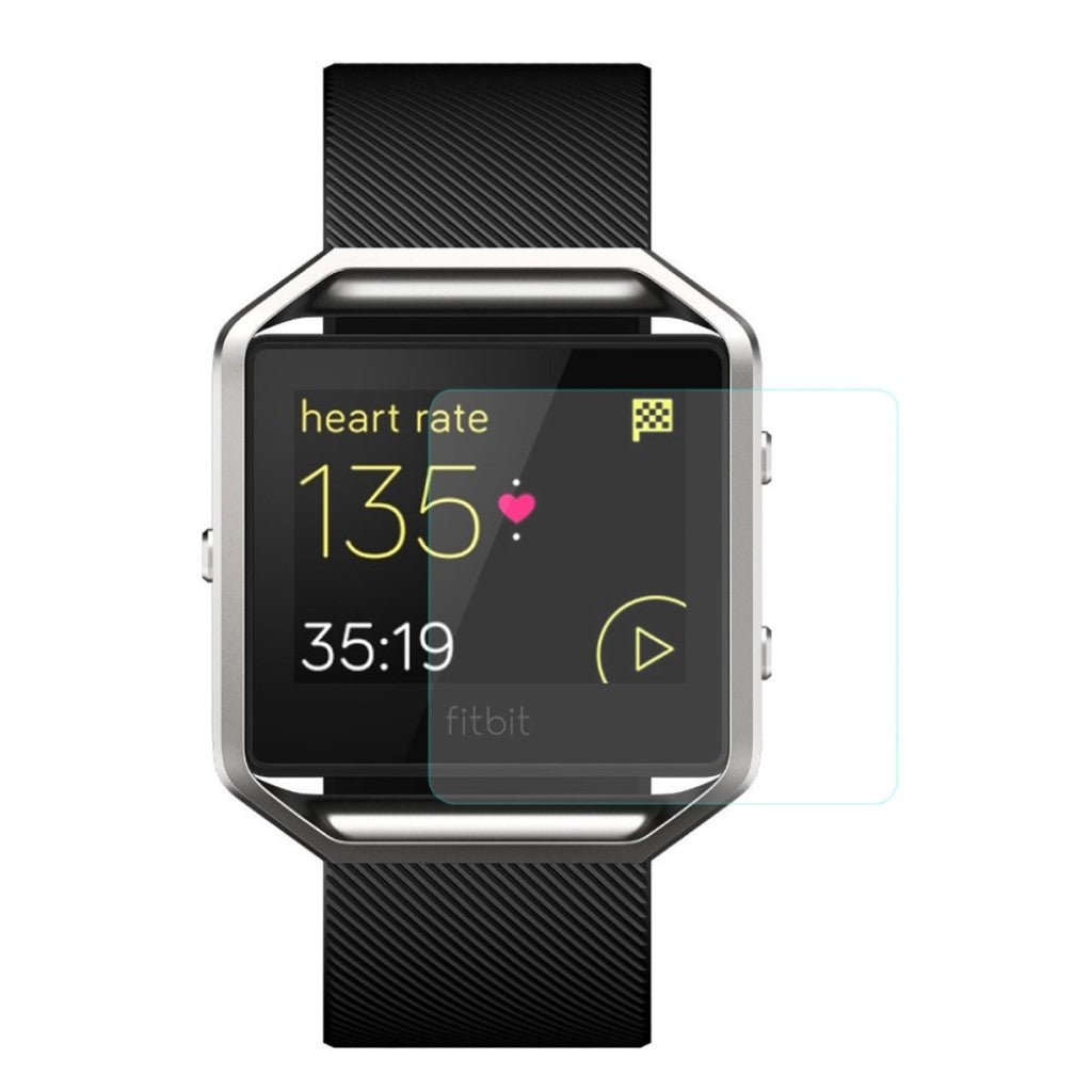 Fitbit Blaze Hærdet Glas  0.2mm Skærmbeskytter - Gennemsigtig#serie_601