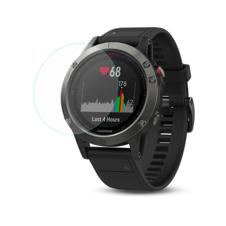 Garmin Fenix 5 Hærdet Glas  0.2mm Skærmbeskytter - Gennemsigtig#serie_012