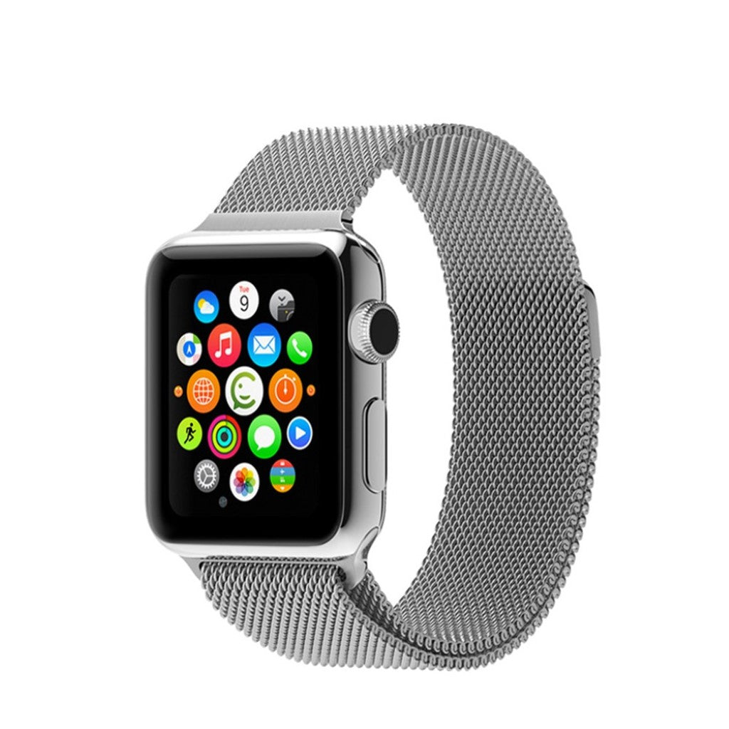 Meget sejt Apple Watch Series 1-3 42mm Metal Rem - Sølv#serie_6