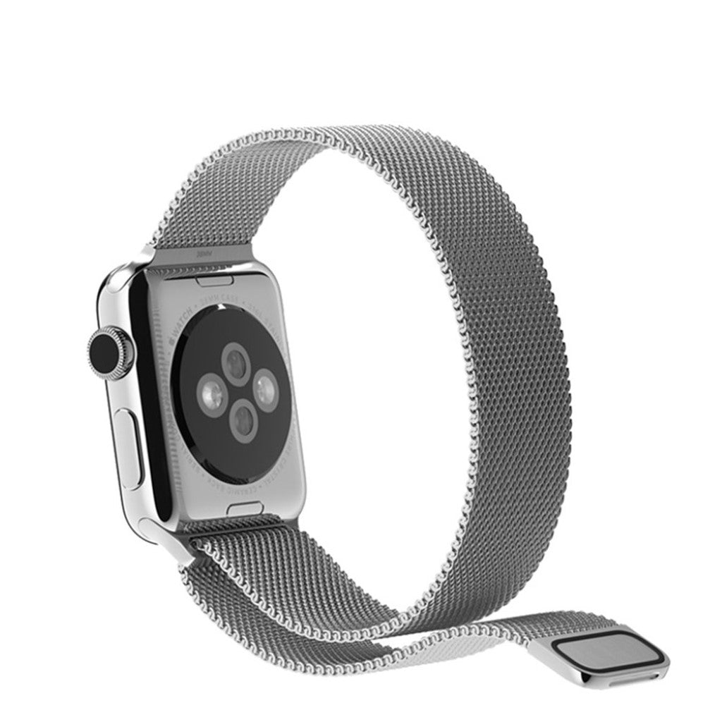 Meget sejt Apple Watch Series 1-3 42mm Metal Rem - Sølv#serie_6