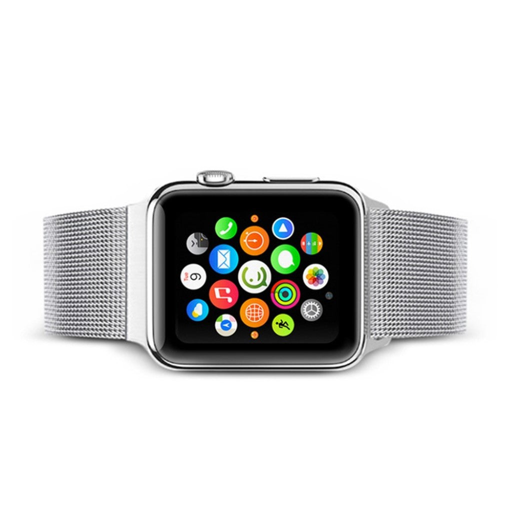 Meget sejt Apple Watch Series 1-3 42mm Metal Rem - Sølv#serie_6