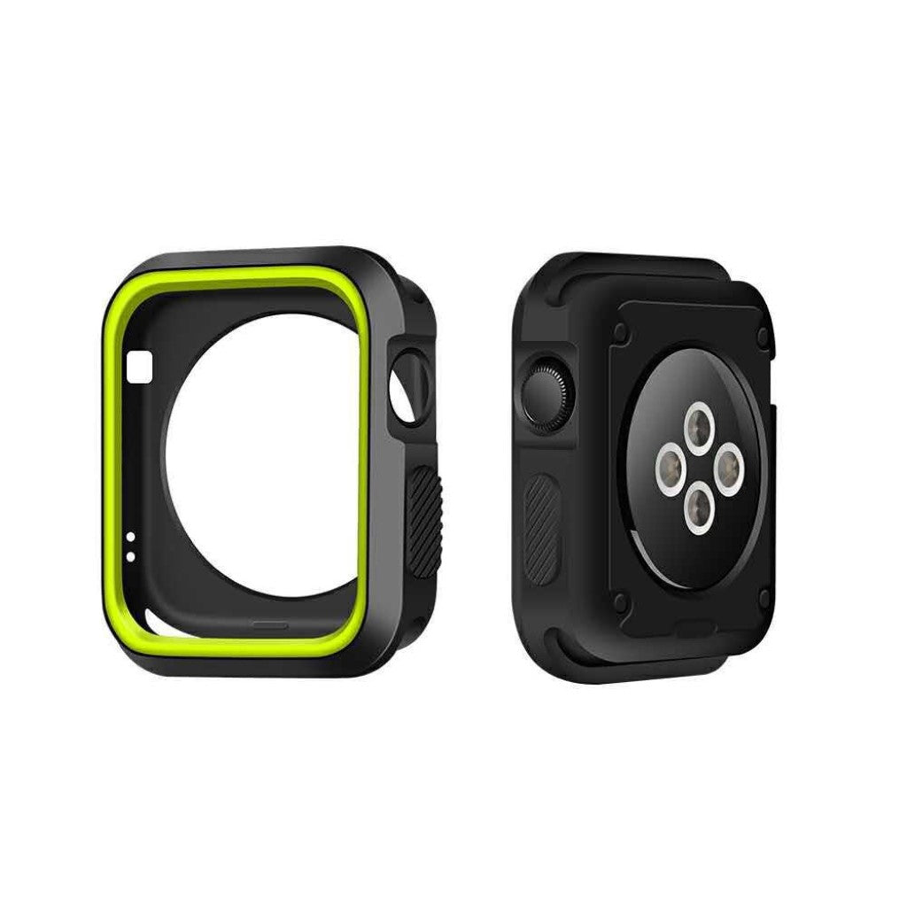 Godt Apple Watch Series 1-3 42mm Silikone Cover - Grøn#serie_3