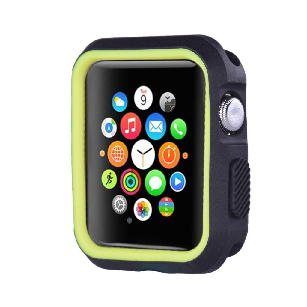 Godt Apple Watch Series 1-3 42mm Silikone Cover - Grøn#serie_3