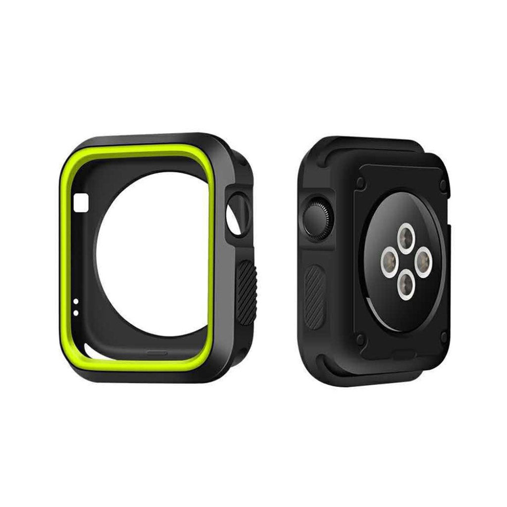 Godt Apple Watch Series 1-3 42mm Silikone Cover - Grøn#serie_3