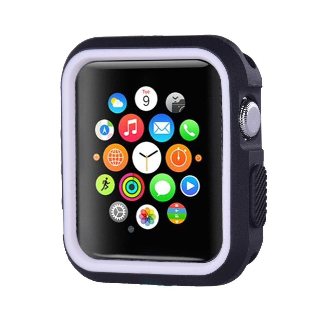 Godt Apple Watch Series 1-3 42mm Silikone Cover - Hvid#serie_5