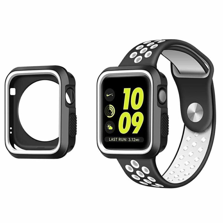 Godt Apple Watch Series 1-3 42mm Silikone Cover - Hvid#serie_5