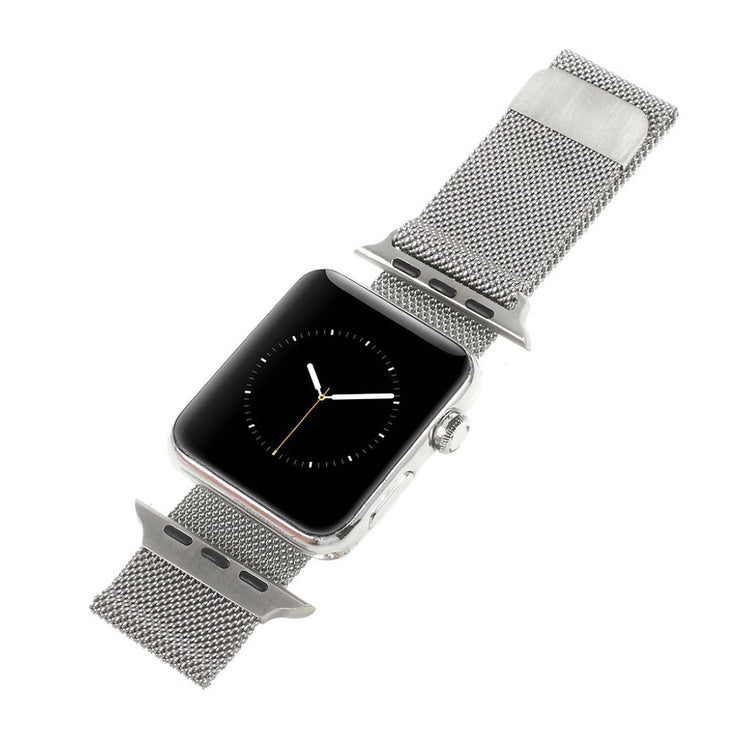 Super flot Apple Watch Series 1-3 42mm Metal Rem - Sølv#serie_3