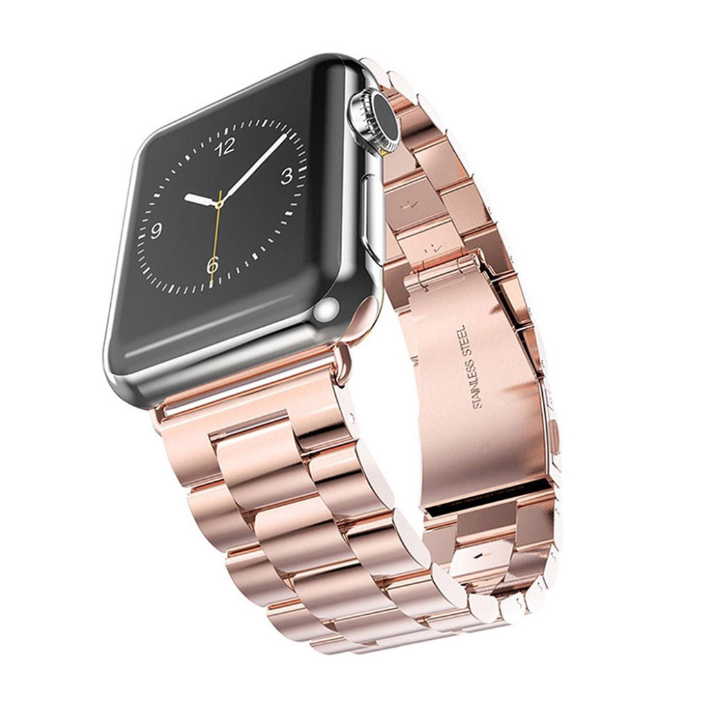 Mega smuk Apple Watch Series 1-3 42mm Metal Rem - Pink#serie_1