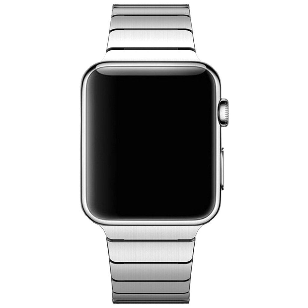 Vildt sejt Apple Watch Series 1-3 42mm Metal Rem - Sølv#serie_4