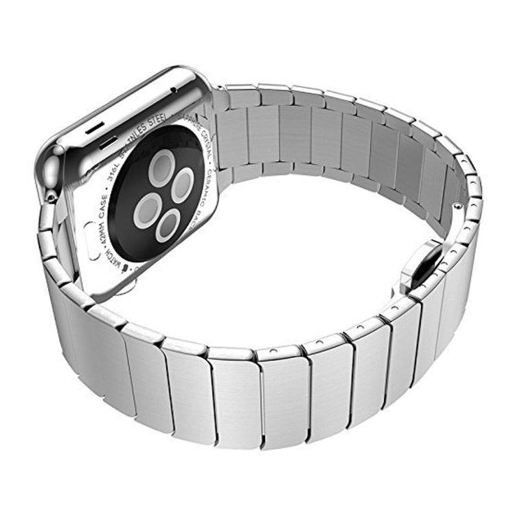 Vildt sejt Apple Watch Series 1-3 42mm Metal Rem - Sølv#serie_4