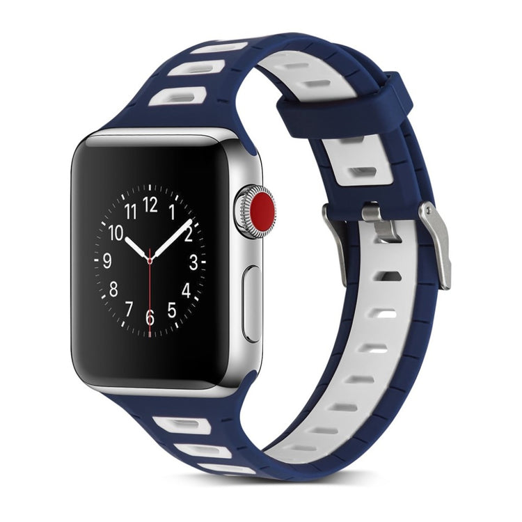 Fed Apple Watch Series 1-3 42mm Silikone Rem - Flerfarvet#serie_2