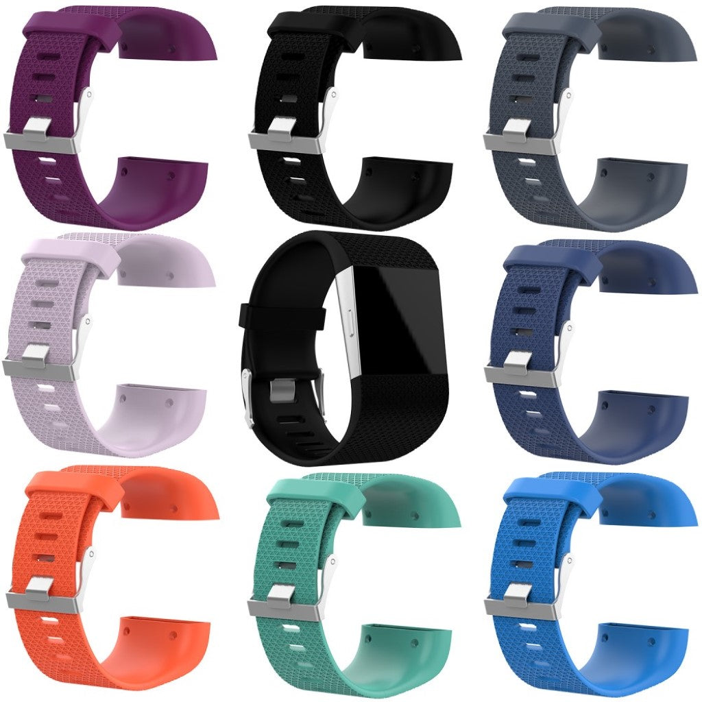 Helt vildt smuk Fitbit Surge Metal og Plastik Rem - Grøn#serie_2