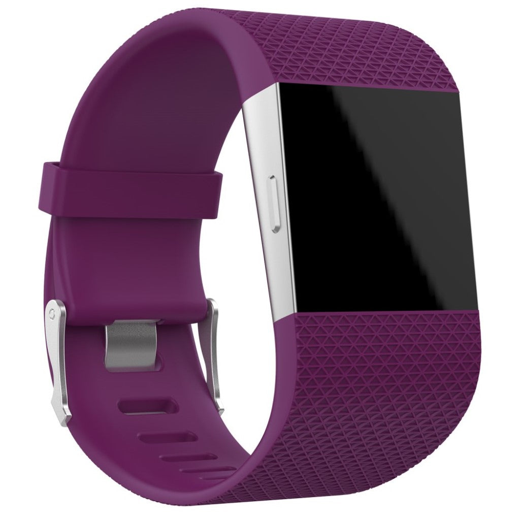 Helt vildt smuk Fitbit Surge Metal og Plastik Rem - Lilla#serie_3