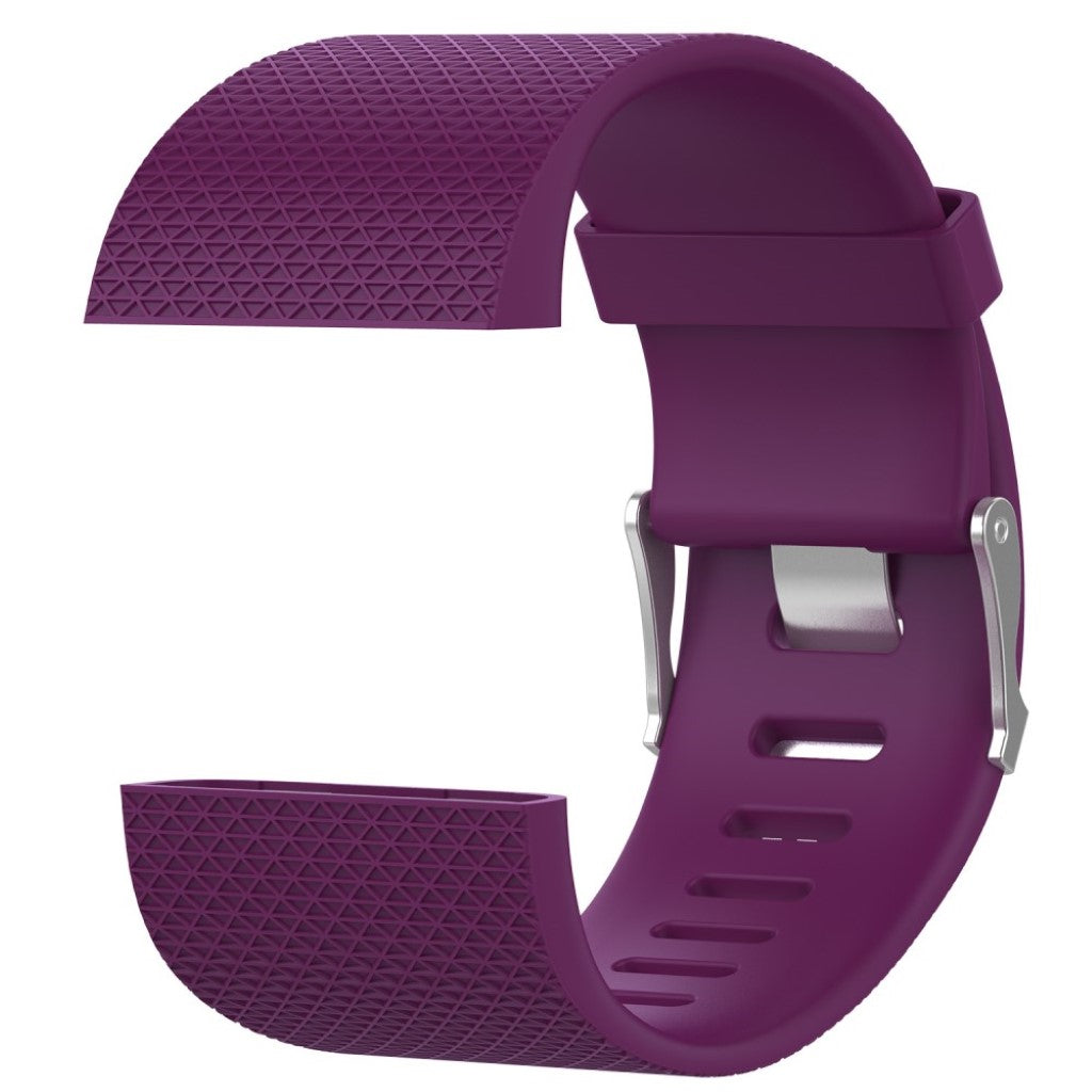 Helt vildt smuk Fitbit Surge Metal og Plastik Rem - Lilla#serie_3