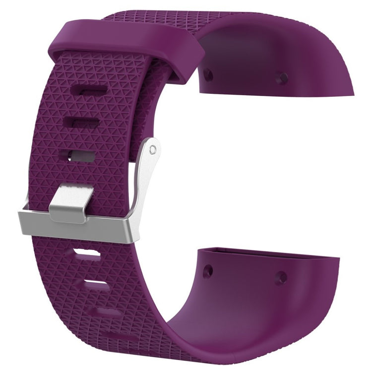 Helt vildt smuk Fitbit Surge Metal og Plastik Rem - Lilla#serie_3