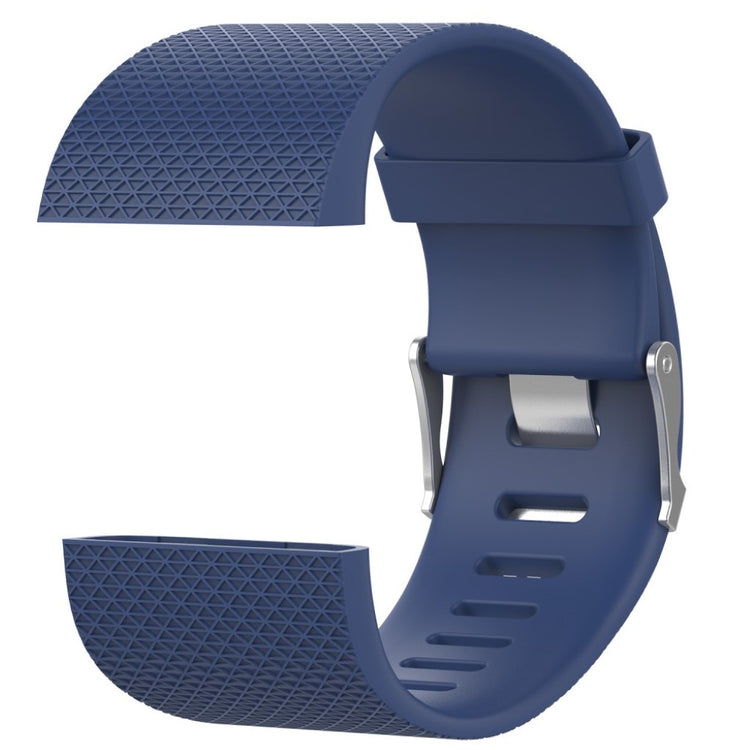 Helt vildt smuk Fitbit Surge Metal og Plastik Rem - Blå#serie_4