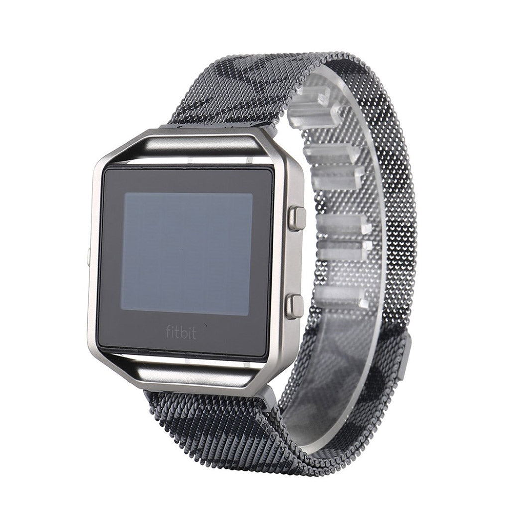 Helt vildt fantastisk Fitbit Blaze Metal Rem - Sølv#serie_2