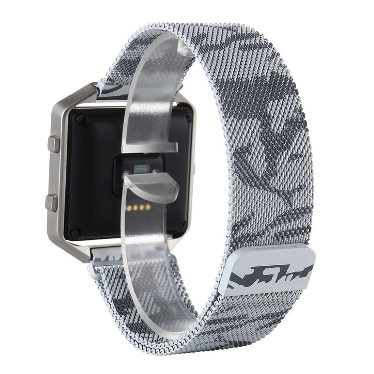 Helt vildt fantastisk Fitbit Blaze Metal Rem - Sølv#serie_3